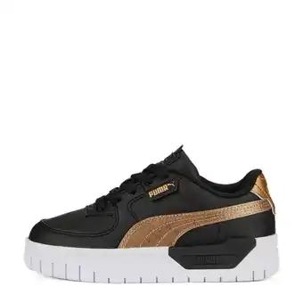 Wehkamp Puma cali dream shiny sneakers zwart/goud aanbieding