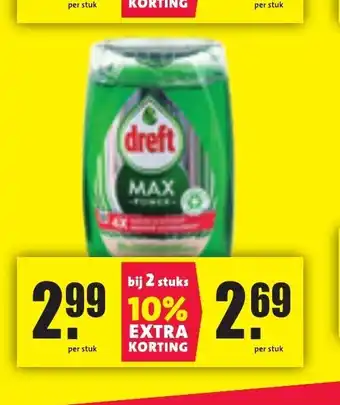 Nettorama dreft MAX aanbieding