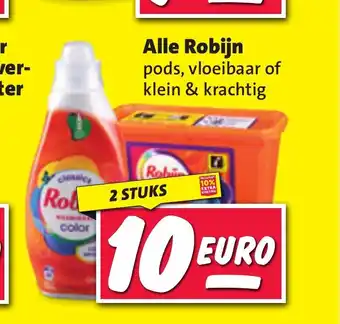 Nettorama Alle Robijn pods, vloeibaar of klein & krachtig 2 STUKS aanbieding