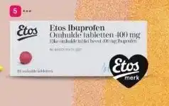 Etos Etos ibuprofen 400 mg omhulde tabletten aanbieding