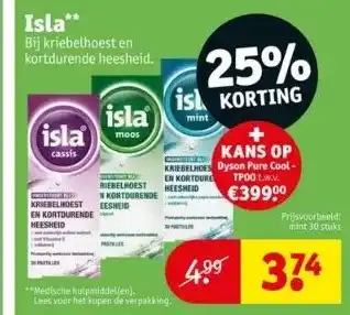 Kruidvat Isla aanbieding