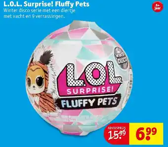 Kruidvat L.O.L. Surprise! Fluffy Pets aanbieding