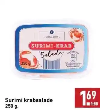 ALDI Surimi krabsalade aanbieding