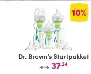 Baby & Tiener Dr. brown's startpakket aanbieding