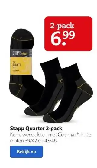 Boerenbond Stapp quarter 2-pack aanbieding