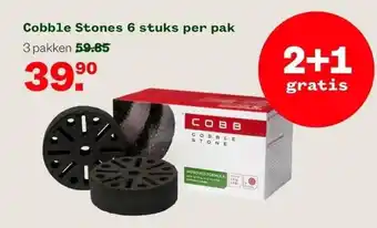 Welkoop Cobble stones 6 stuks per pak aanbieding