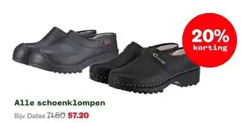 Welkoop Alle schoenklompen bijv. dallas aanbieding