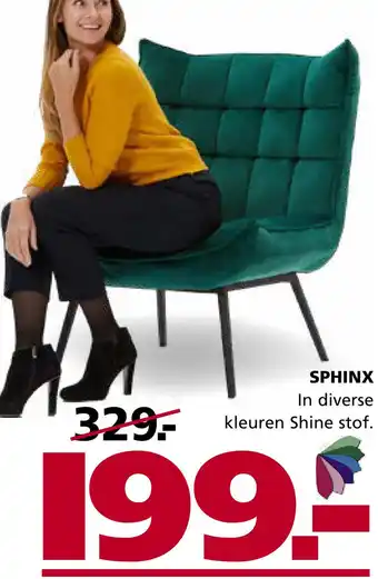 Seats and Sofas Sphinx aanbieding