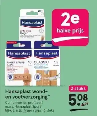 Etos Hansaplast wonden voetverzorging aanbieding