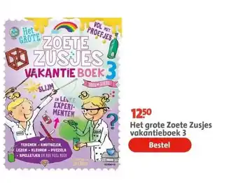 Bruna Het grote zoete zusjes vakantieboek 3 aanbieding