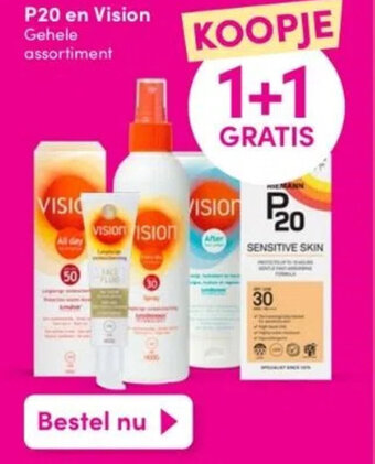 DA P20 en vision gehele assortiment aanbieding