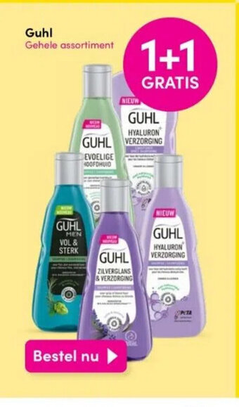 DA Guhl gehele assortiment aanbieding