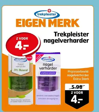 Trekpleister nagelverharder aanbieding