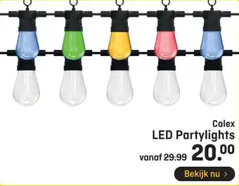 Hubo Led partylights aanbieding