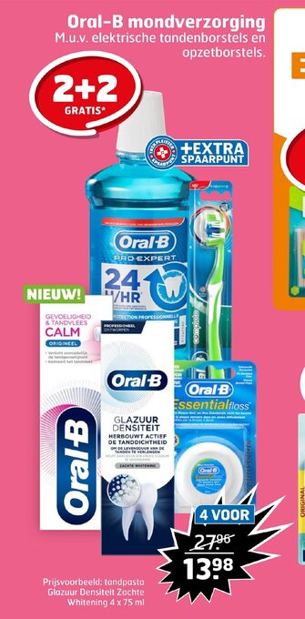 Trekpleister Oral-B mondverzorging aanbieding