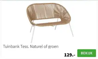 Intratuin Tuinbank tess. naturel of groen aanbieding