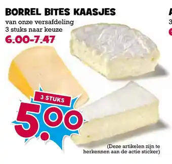 Boon`s Markt Borrel bites kaasjes aanbieding