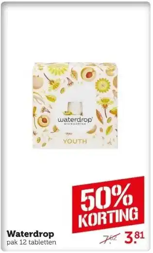 Coop Waterdrop aanbieding