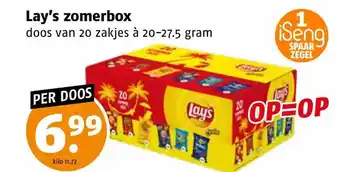 Poiesz Lay's zomerbox aanbieding