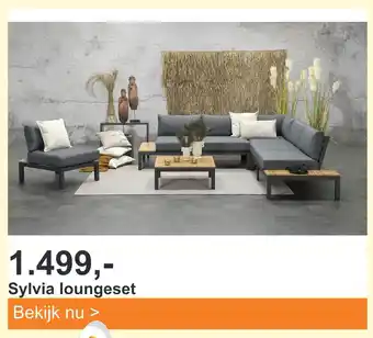 Tuinmeubelland Sylvia loungeset aanbieding