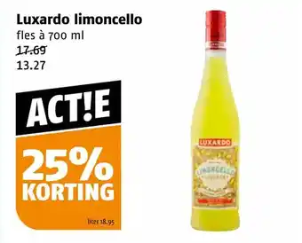 Poiesz Luxardo limoncello aanbieding