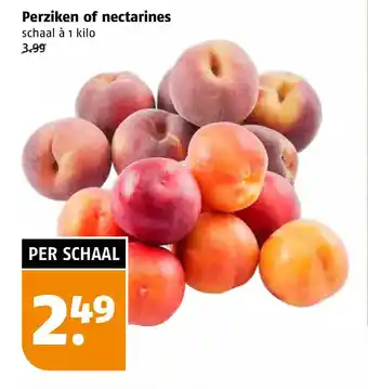 Poiesz Perziken of nectarines aanbieding