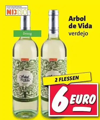 Nettorama Arbol de vida verdejo aanbieding