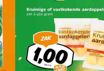 Poiesz Kruimige of vastkokende aardappelen aanbieding