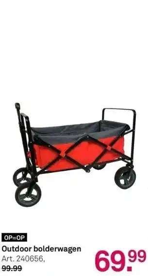 Karwei Outdoor bolderwagen aanbieding