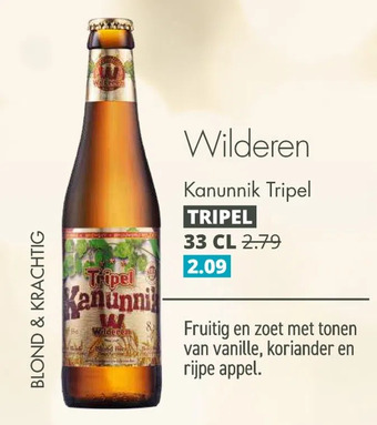 Mitra Wilderen kanunnik tripel aanbieding