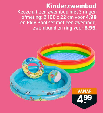 Trekpleister Kinderzwembad aanbieding