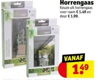 Kruidvat Horrengaas aanbieding