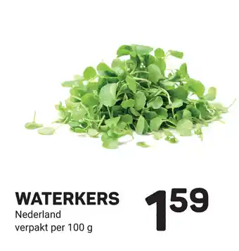 Ekoplaza WATERKERS Nederland verpakt per 100 g aanbieding