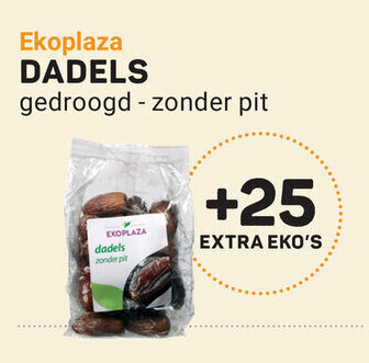 Ekoplaza Ekoplaza DADELS gedroogd - zonder pit aanbieding