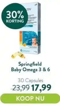 Holland & Barrett Baby omega 3 & 6 aanbieding