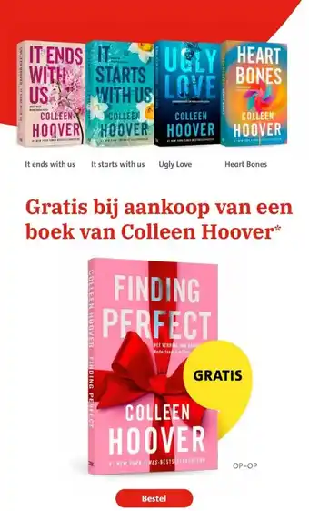 Bruna Gratis bij aankoop van een boek van colleen hoover* aanbieding