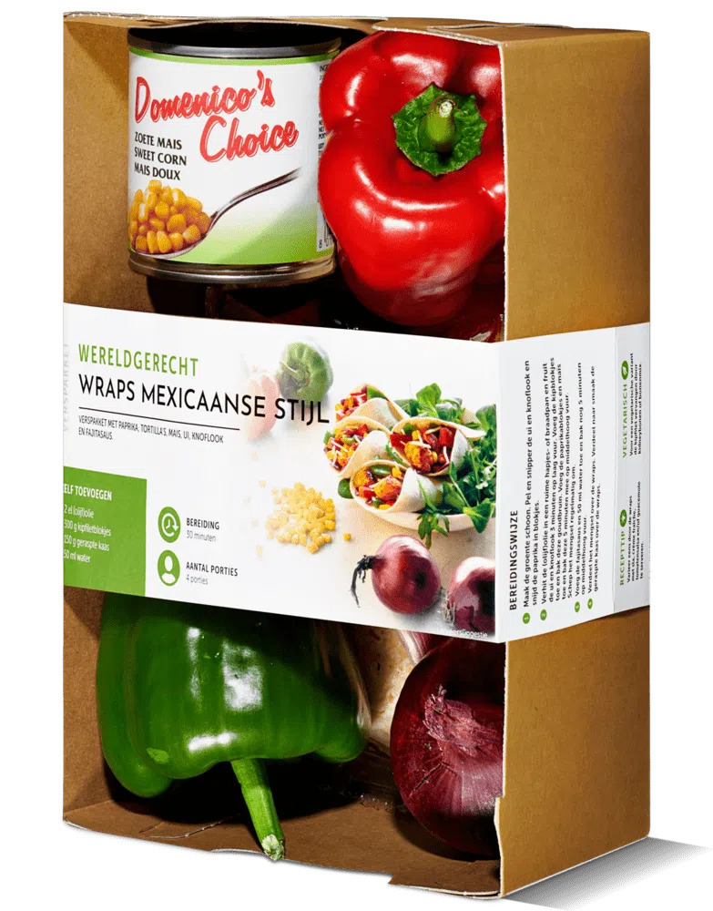 Mexicaanse wraps verspakket aanbieding bij Picnic