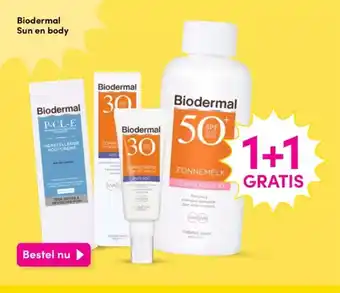 DA Biodermal Sun en body aanbieding