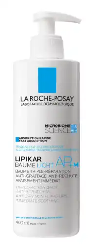 De Online Drogist La roche-posay lipikar baume light ap+m - voor een droge en eczeem-gevoelige huid 400ml aanbieding