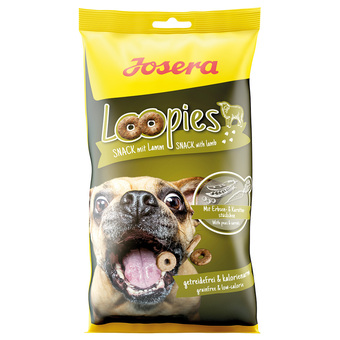Zooplus 150g josera loopies lam hondensnacks aanbieding