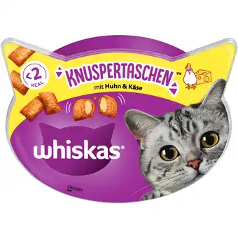 Zooplus 8x60g temptations kip & kaas whiskas kattensnacks aanbieding