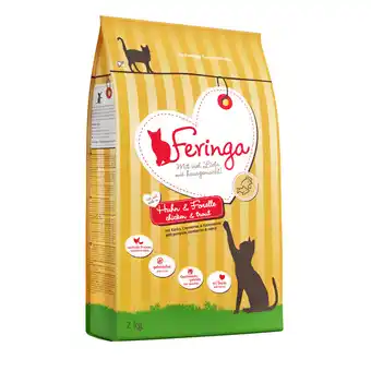 Zooplus 2kg adult kip & forel feringa kattenvoer aanbieding