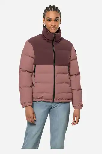 Bever Jack wolfskin alex dames donsjas geel aanbieding