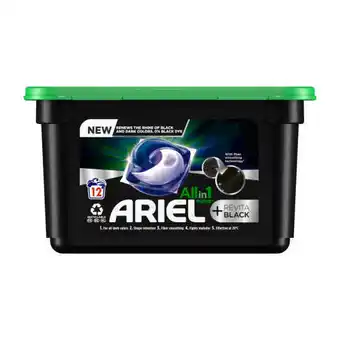 Coop Ariel wasmiddel all in 1 pods black aanbieding