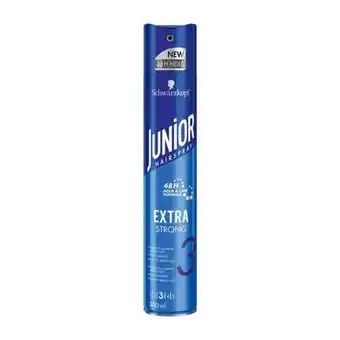 Coop Junior hairspray extra strong aanbieding