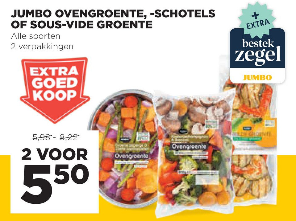 Jumbo Ovengroente Schotels Of Sous Vide Groente nbieding Bij Jumbo