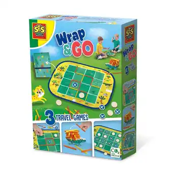 Top1Toys Ses reisspel wrap-go 3 spellen 1 aanbieding