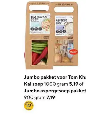 Jumbo Jumbo Pakket Voor Tom Khai Kai Soep Of Jumbo Aspergesoep Pakket aanbieding