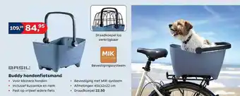 Bike Totaal Basil Buddy hondenfietsmand aanbieding