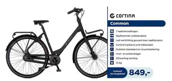 Bike Totaal Cortina aanbieding